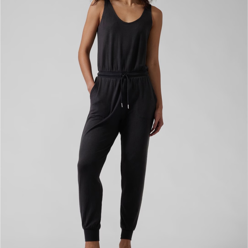Athleta Black Balance Jumpsuit